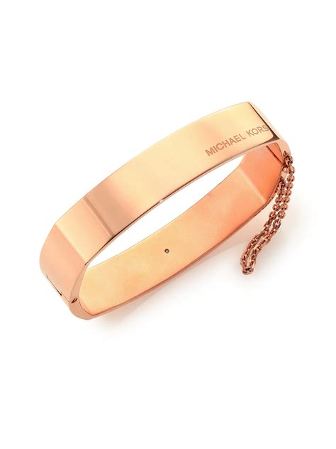 michael kors heritage kette rosegold|michael kors silver bracelet.